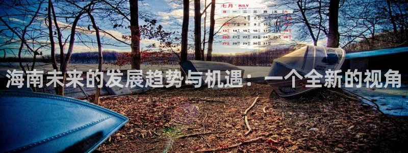 天狮娱乐里：海南未来的发展趋势与机遇：一个全新的视角
