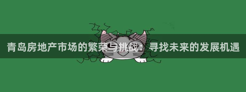 天狮娱乐招商29229：青岛房地产市场的繁荣与挑战：寻找未来